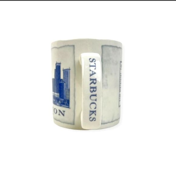 Starbucks ☕ Houston 2007 Architecture Series Coffee Cup Mug Magnolia City 18 oz - Picture 4 of 7